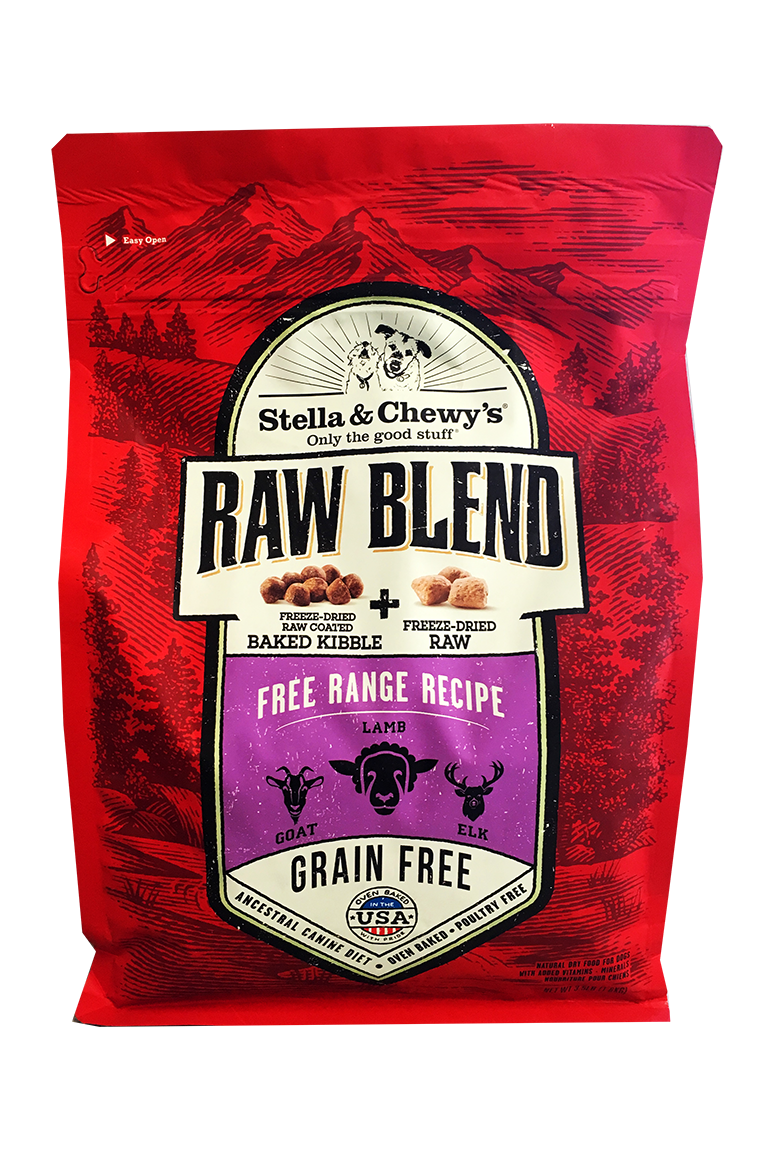 Stella and Chewy's Raw Blend Free Range Dry Dog Food